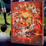 Countdown Advent Calendar Soccer Kit, 24 Days Building Advent Calendars Soccer Party Favors Sports Birthday Christmas Supplies