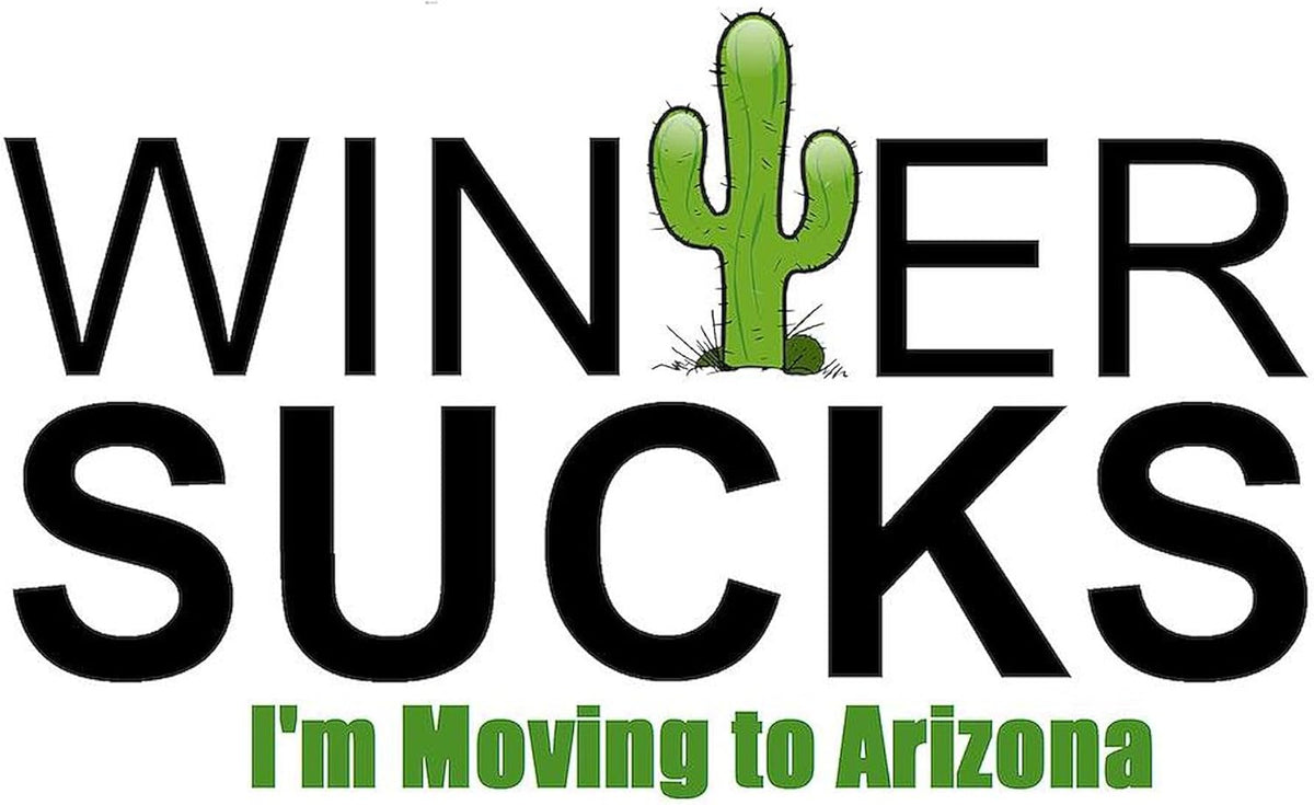 Winter Sucks I'M Moving to Arizona Mugs 11 Oz (325 Ml) Ceramic Coffee Mug