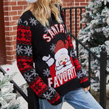 Women'S Pullovers Santa Claus