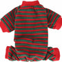 Small Dog Christmas Pajamas for Pet Clothes Doggie Holiday Costumes Onesies Jammies