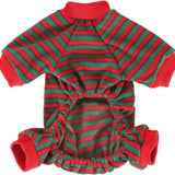 Small Dog Christmas Pajamas for Pet Clothes Doggie Holiday Costumes Onesies Jammies