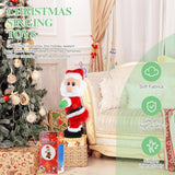 Dancing Santa Claus - Dancing Electric Christmas Stuffed Plush Doll Singing English Song Xmas Santa Toys