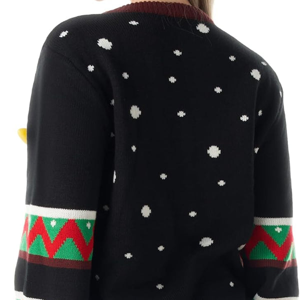 LED Light up Christmas Sweater for Women, Ugly Christmas Sweater with Light Bulbs, Funny Pullover 2025