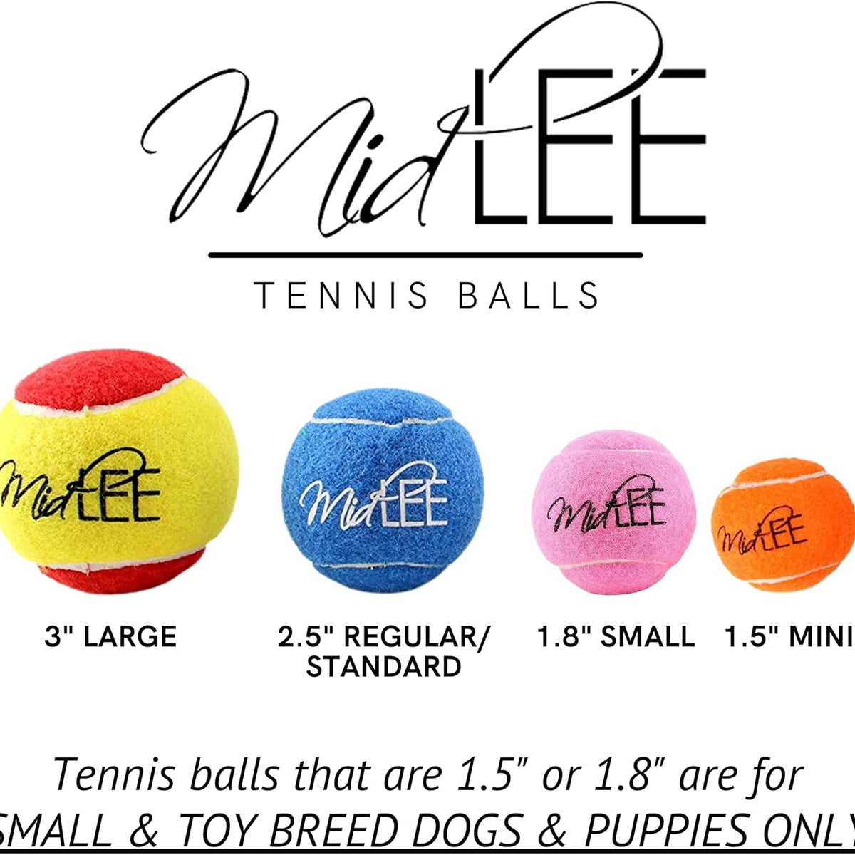 Merry Christmas Dog Tennis Balls (Regular)