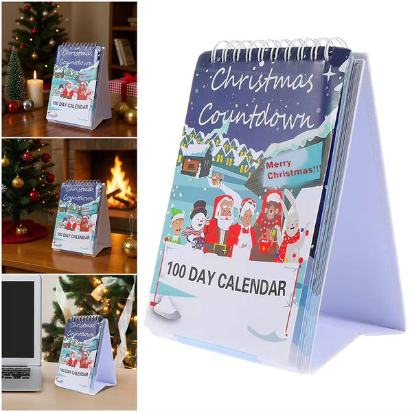 100 Day Christmas Countdown Calendar 2025 Countdown Calendar 2025 Xmas Wall Calendars for 100 Days Interactive Wall Home Decor