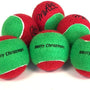 Merry Christmas Dog Tennis Balls (Regular)