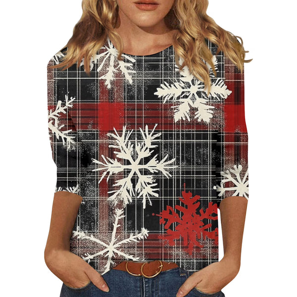 Tshirt Christmas Gray Small