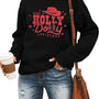 Christmas Sweatshirt for Women Merry Christmas Hoodie Funny Christmas Shirt Christmas Long Sleeve Pullover Tops