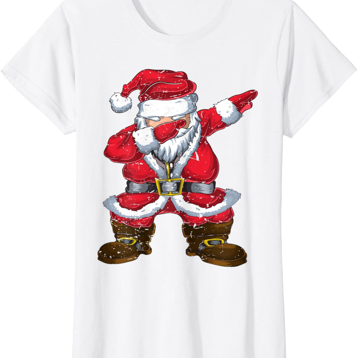 Dancing Santa Claus - Dabbing Santa Claus Christmas T-Shirt
