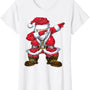 Dancing Santa Claus - Dabbing Santa Claus Christmas T-Shirt