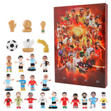 Countdown Advent Calendar Soccer Kit, 24 Days Building Advent Calendars Soccer Party Favors Sports Birthday Christmas Supplies