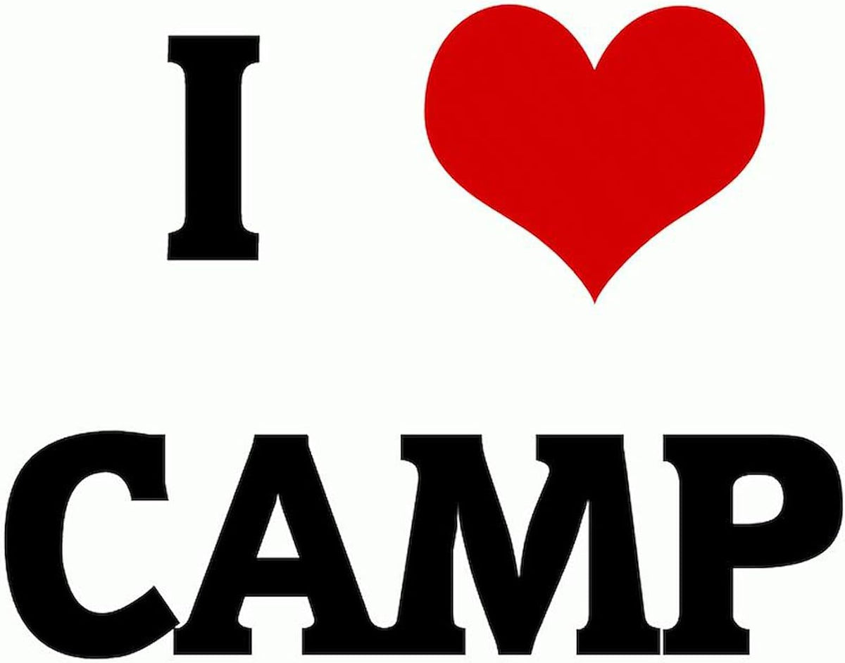 I Love CAMP Mug 11 Oz (325 Ml) Ceramic Coffee Mug